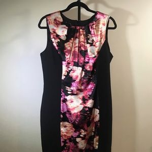 Suite 7 Black Floral Dress